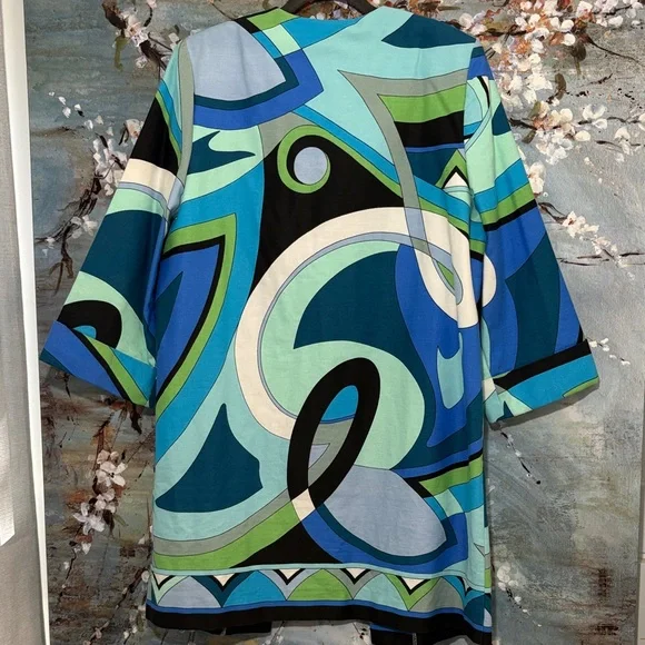 Charles Carroll New York!!Colorful Geometric Women's Jacket gorgeous! - Picture 4 of 7